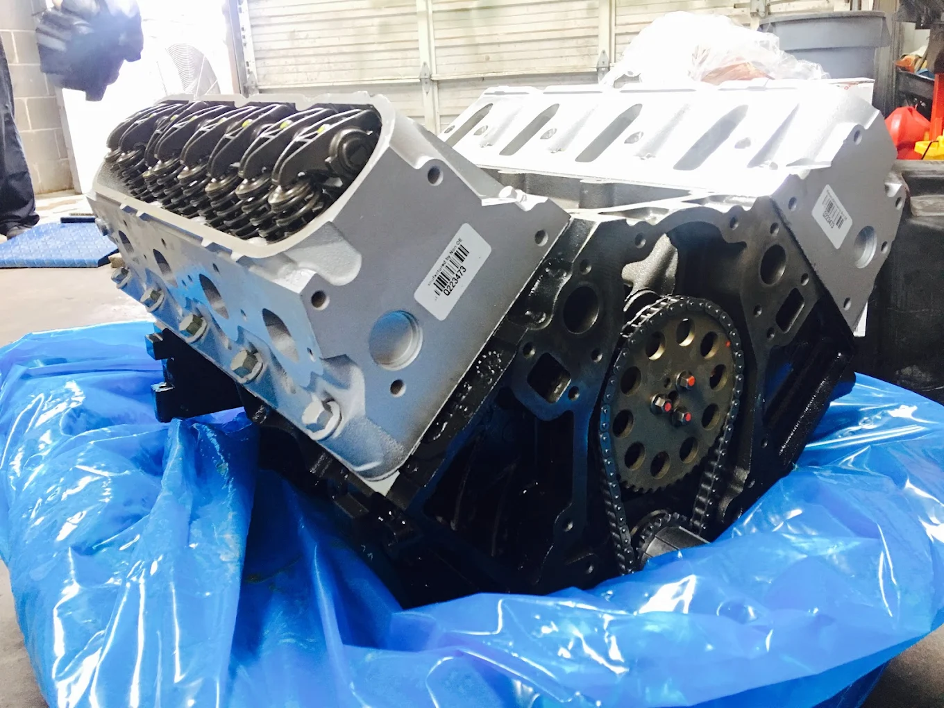 Engine block assembly